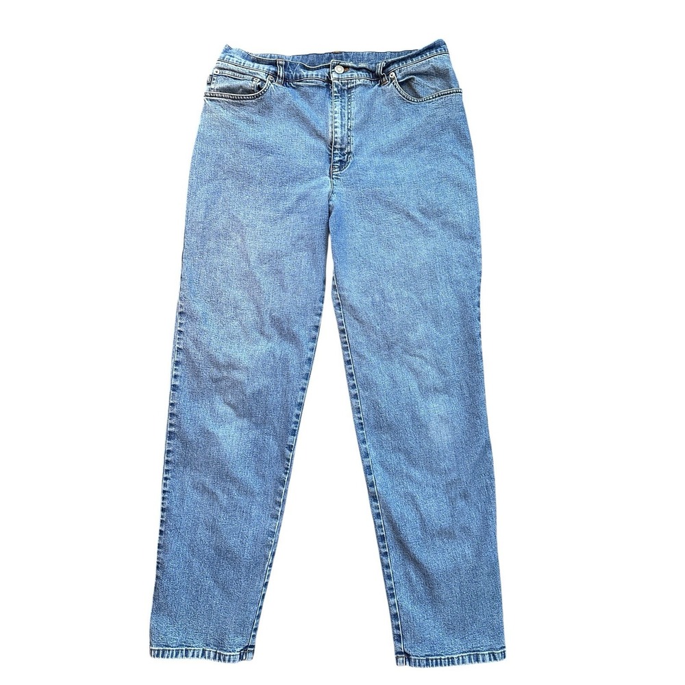 Lauren Jeans Co Ralph Lauren Jeans Womens 14 Indigo Blue Excellent Classic Fit